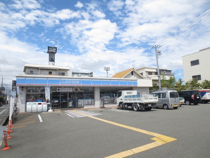 コンビニ　ローソン 尼崎山幹南武庫之荘店（コンビニ）まで70m