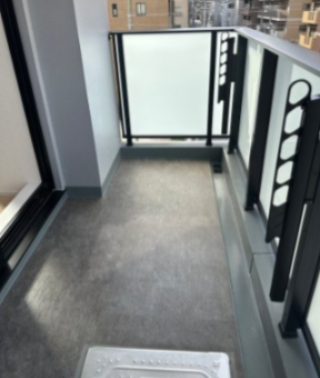 バルコニー　落ち着いた時間を過ごせるバルコニーです