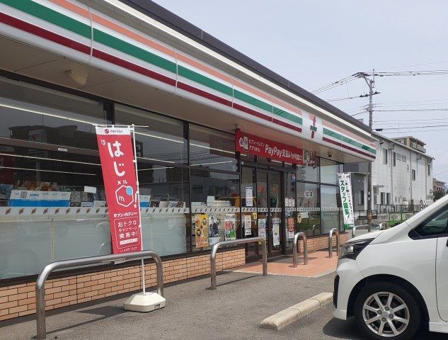 コンビニ　セブンイレブン菊陽津久礼店（コンビニ）まで100m