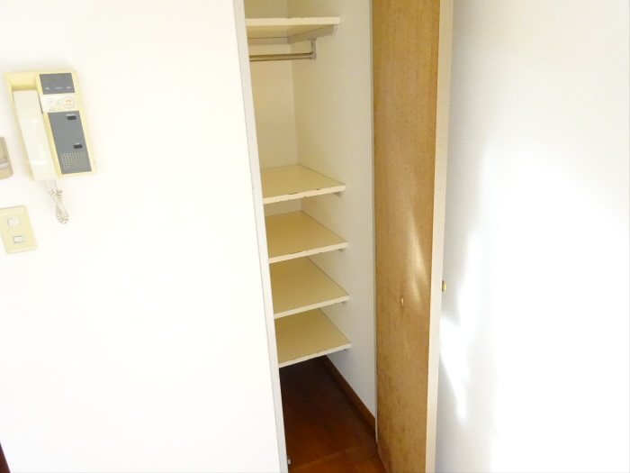 収納　十分な収納スペースがあります