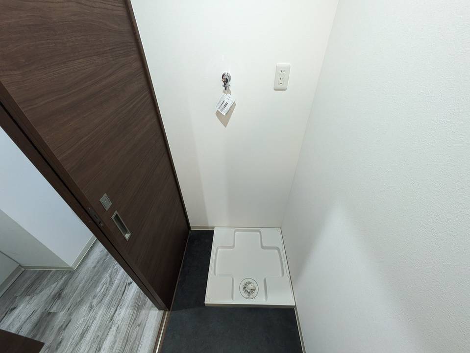 洗面設備　洗濯機置場