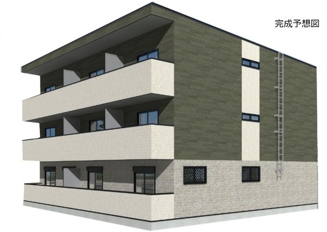 建物外観　外観は落ち着いています