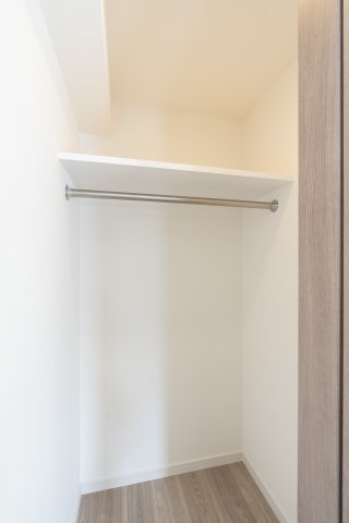 収納　たっぷりとした収納スペースです