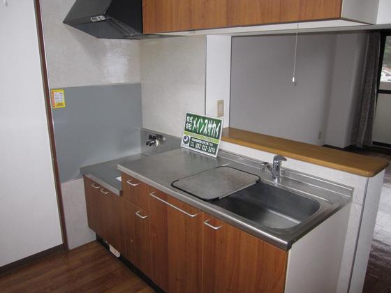 キッチン　※別号室の写真です。