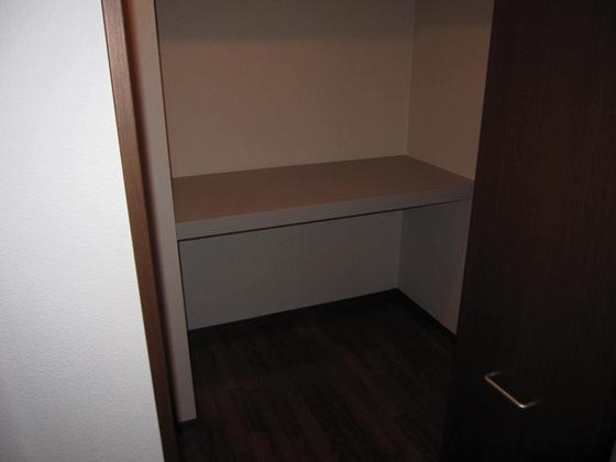収納　※別号室の写真です。