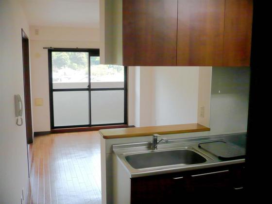 居室・リビング　※別号室の写真です。