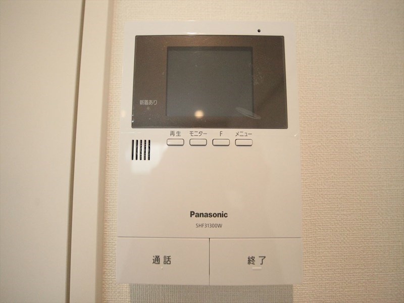セキュリティ　ＴＶモニター付インターホン　同仕様写真