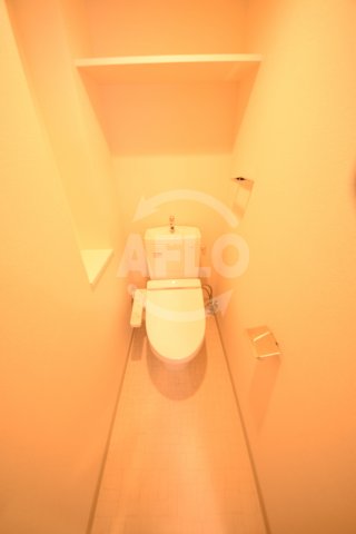 トイレ　プレサンス玉造駅前　温水洗浄便座