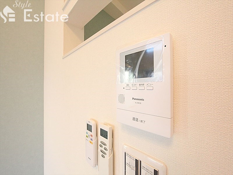 セキュリティ　モニター付きインターホン
