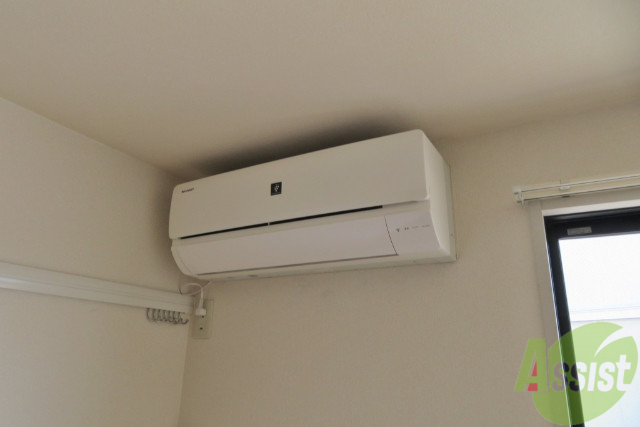 その他設備　エアコンが付いているので夏も冬も快適ですね～