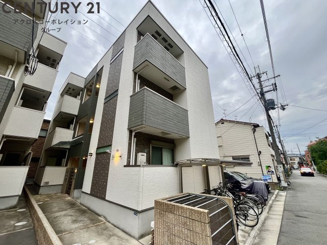 建物外観　オートロック、モニター付きインターホンついてます♪