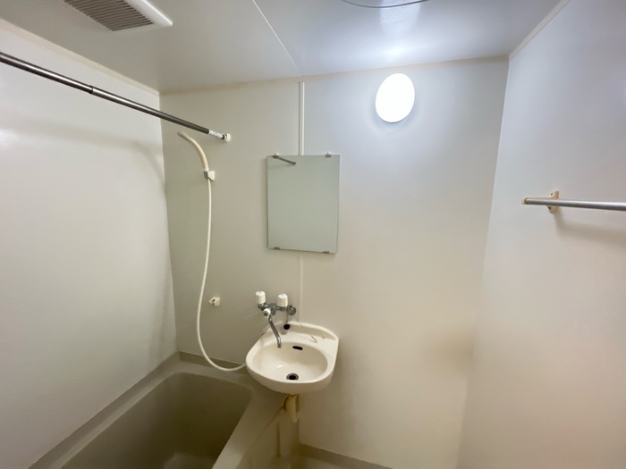 洗面設備　他号室の写真です。