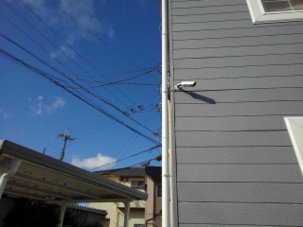 セキュリティ　防犯カメラ！