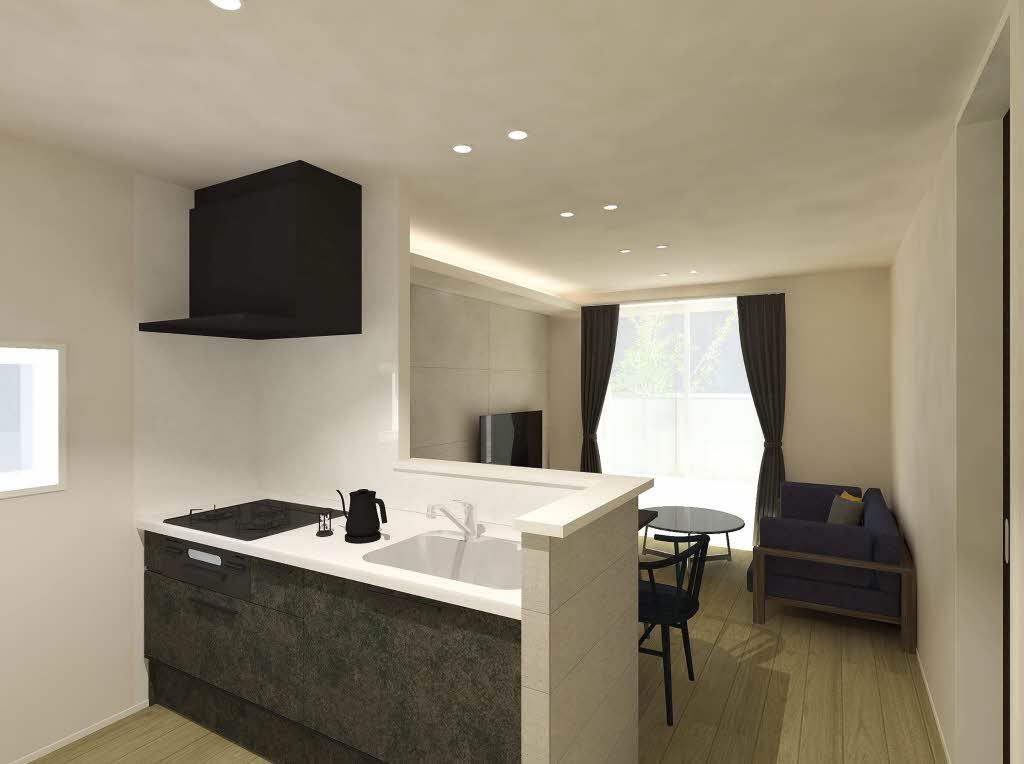 その他部屋・スペース　完成予想図／家具等は配置のイメージで物件に付属しておりません