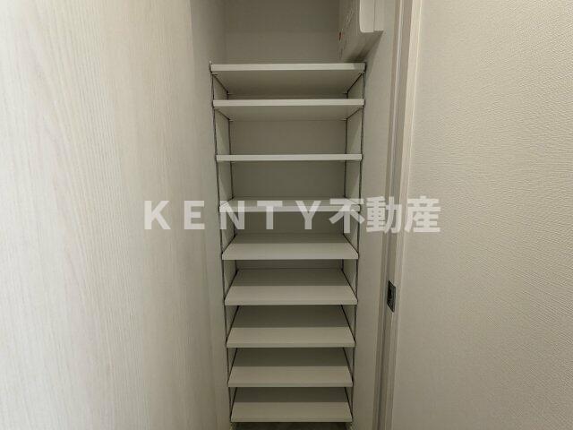 収納　収納のためのスペースです