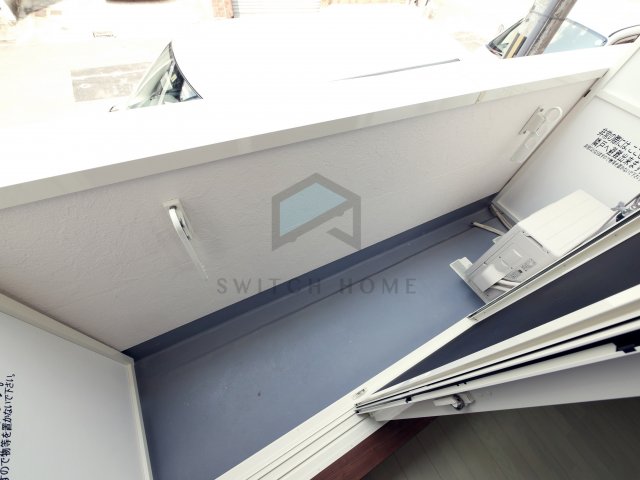 バルコニー　落ち着いた時間を過ごせるバルコニーです