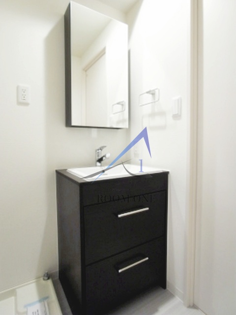 洗面設備　洗面台です。