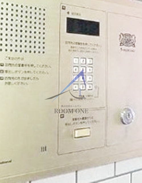 セキュリティ　オートロックです。