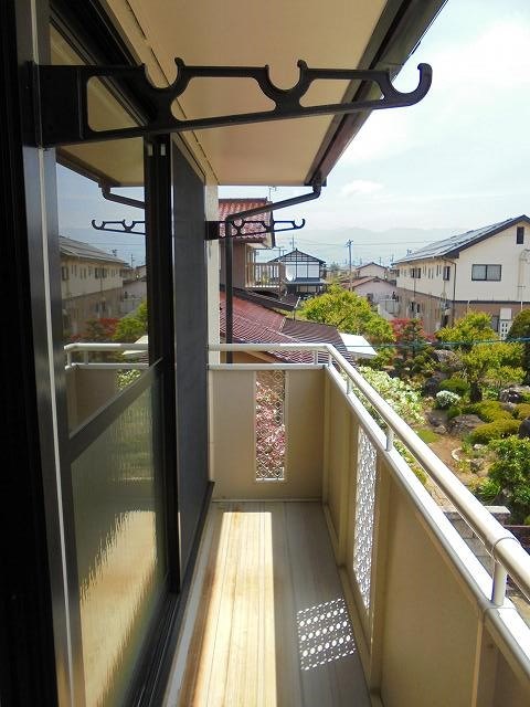 バルコニー　※写真は201号室です（参考）