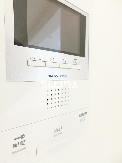 セキュリティ　安心のモニター付きインターフォン♪