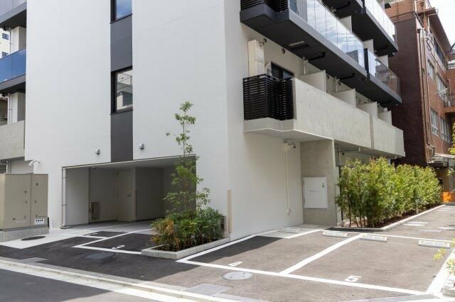 駐車場　車をお持ちの方に嬉しい駐車場付きの物件です