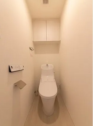 トイレ　ゆったりとした空間のトイレです