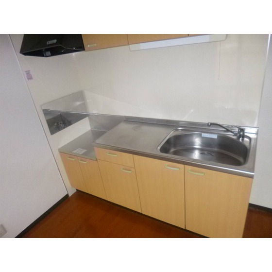 キッチン　反転タイプになります。