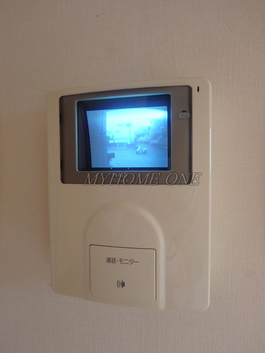 セキュリティ　モニター付きインターホン