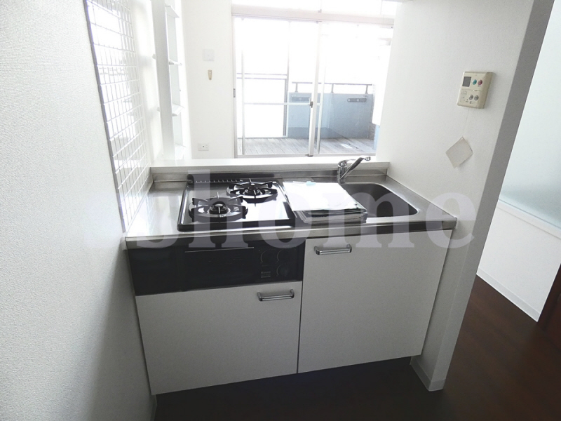 キッチン　2口ガスコンロのシステムキッチン☆