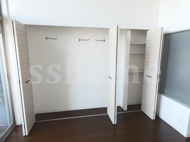 収納　壁一面の大きなクローゼット☆