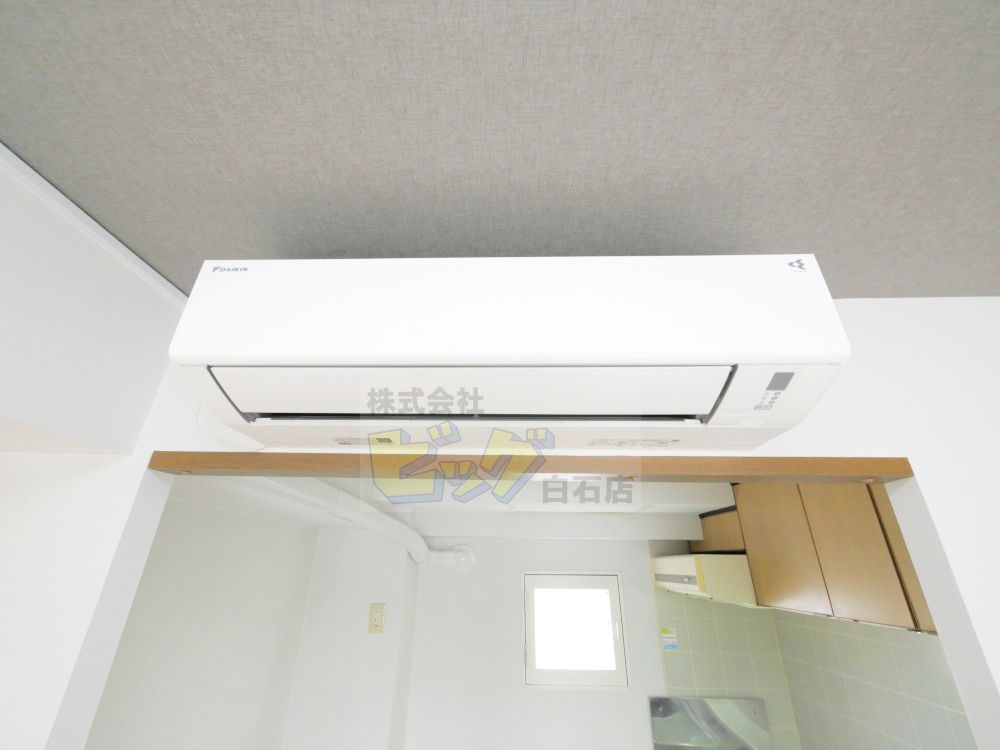 その他設備　エアコン完備で暑い夏も快適です♪