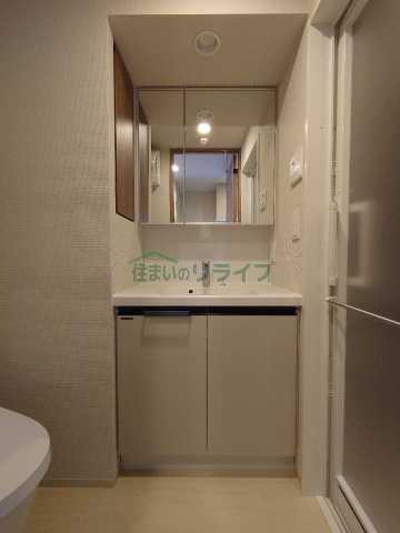 洗面設備　※参考写真　同タイプ（別部屋）の写真となります。