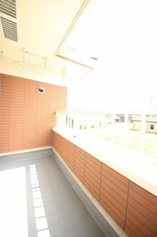 バルコニー　落ち着いた時間を過ごせるバルコニーです