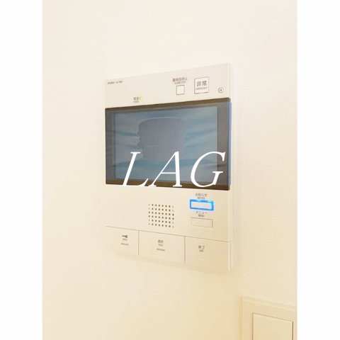 セキュリティ　モニター付きインターホンです。