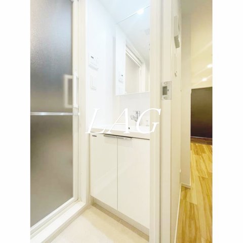 洗面設備　洗面台です。