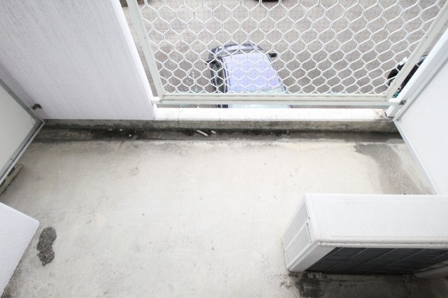 バルコニー　落ち着いた時間を過ごせるバルコニーです