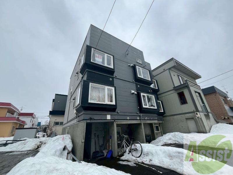 建物外観　札幌市東区北２６条東「ＡＭＳ２６２Ａ棟」