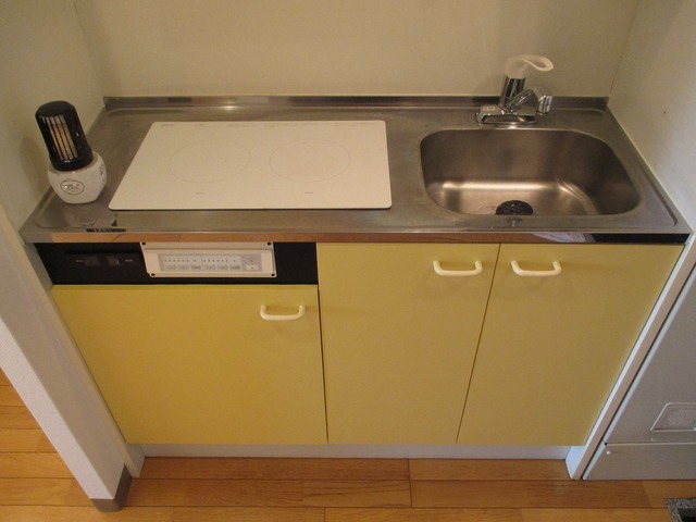 キッチン　２口IHコンロのキッチンです