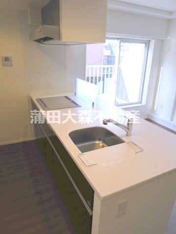 キッチン　3口IHシステムキッチン