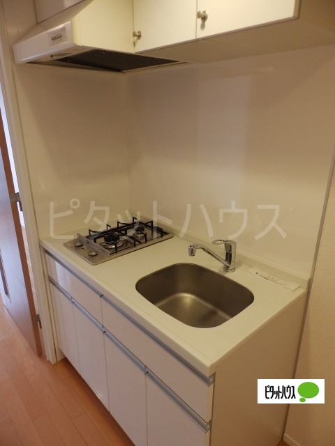 キッチン　２口ガスキッチン