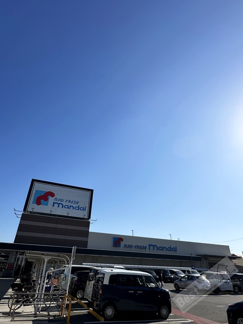 スーパー　万代松原上田店（スーパー）まで906m