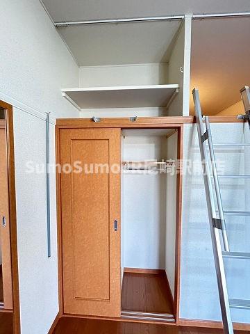 収納　十分な収納スペースがあります