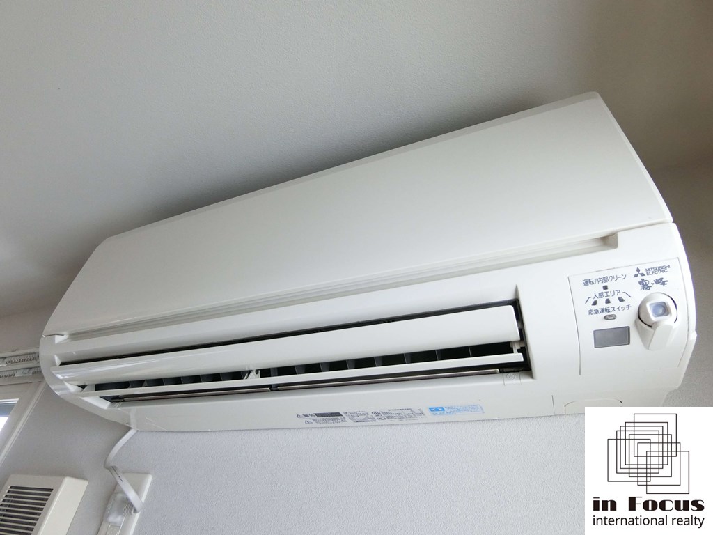 その他　エアコン付きで暑い夏も快適です