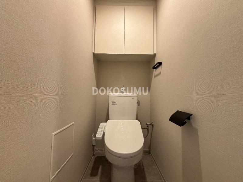 トイレ　毎日使う場所だからこそ、心地よさと清潔感にこだわりました。