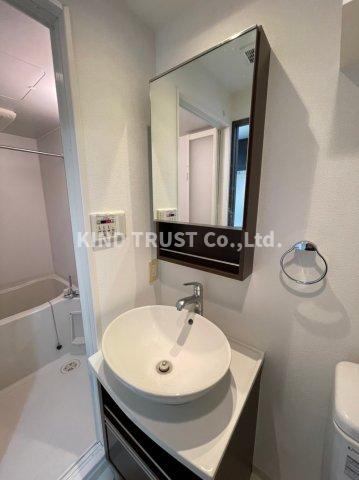 洗面設備　洗面所です