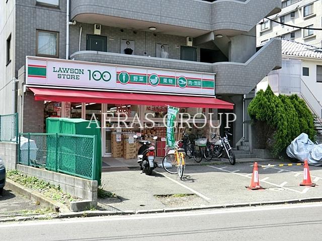コンビニ　ローソンストア１００六角橋店（コンビニ）まで612m