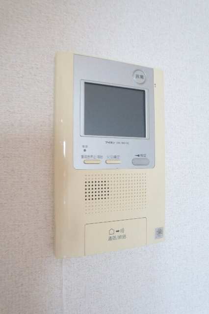 セキュリティ　TV付きモニターホンです