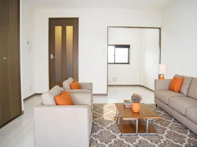 居室・リビング　ＣＧで家具等を配置したもので家具等は含まれません。