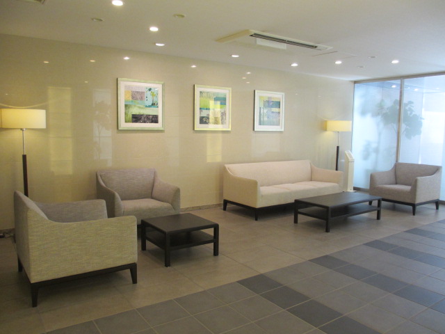 ロビー　建物の内部です