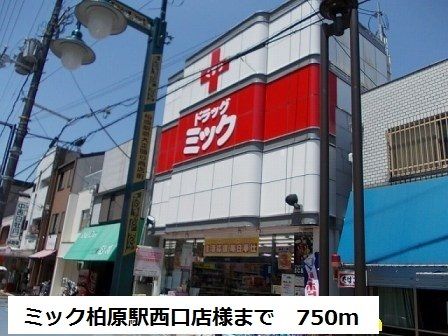 ドラックストア　ミック柏原駅西口店様（ドラッグストア）まで750m